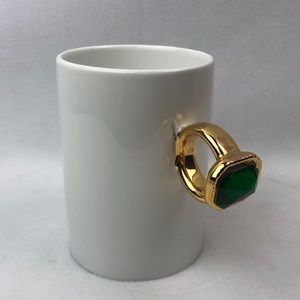 Two's company "put a ring on it"mug